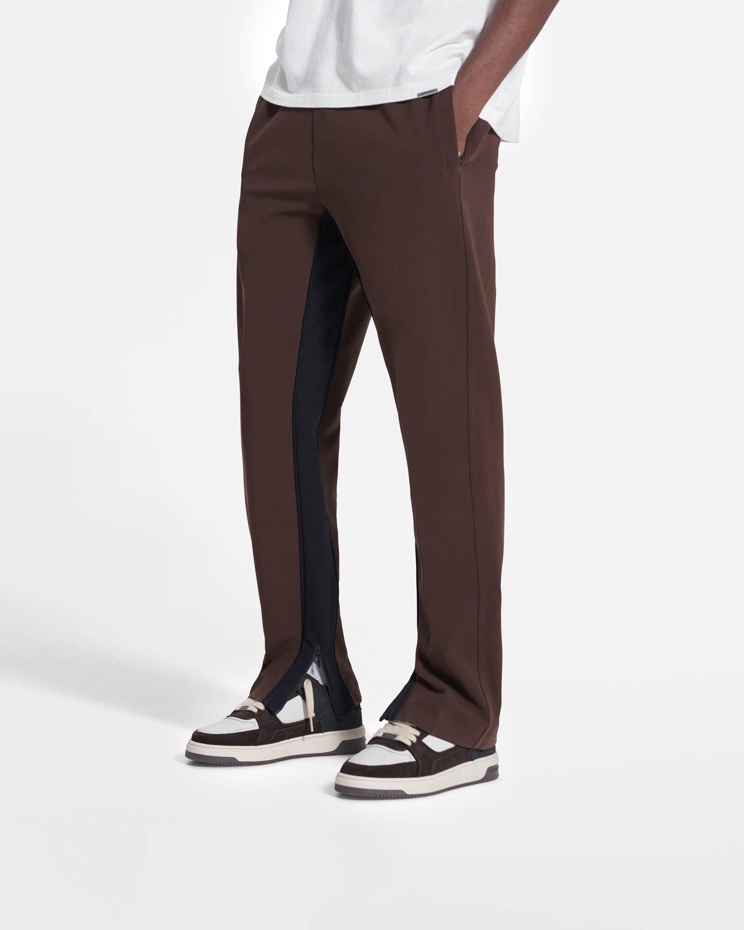 Tailored Tracksuit Pant - Brown